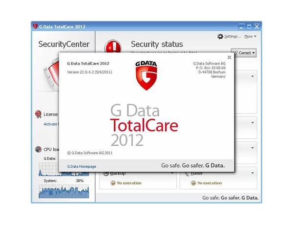 G DATA TotalCare for Windows - Download it from Habererciyes for free